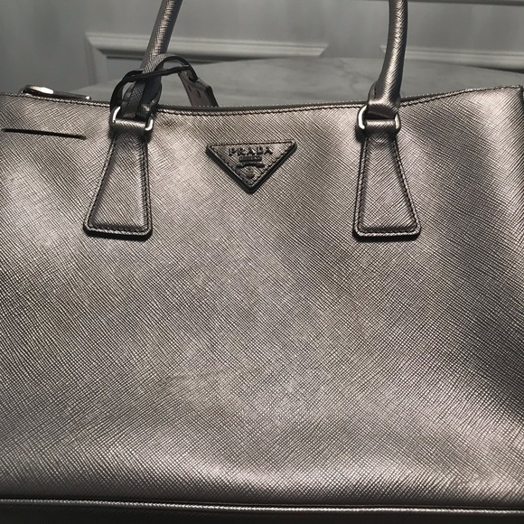 Prada Saffiano Lux Handbag - Picture 10 of 12